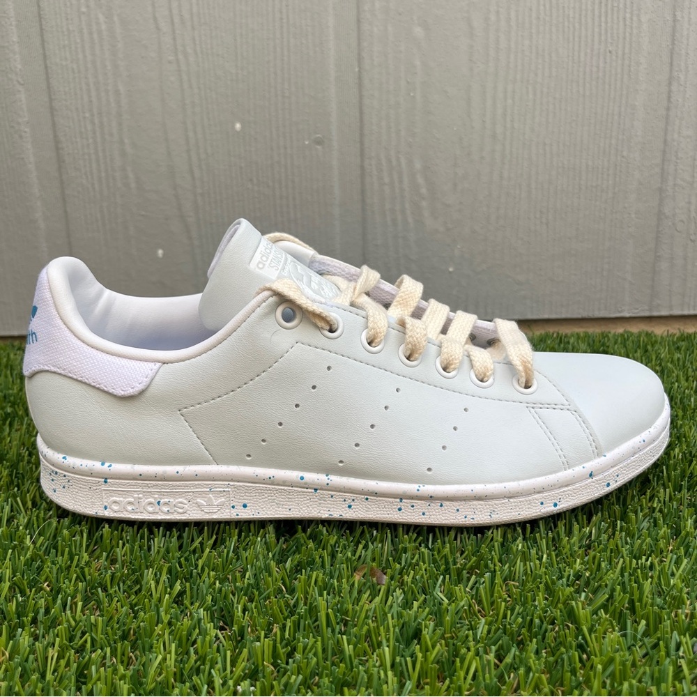 adidas Originals Stan Smith Cloud White/Blue Tint/App Sky Rush Men’s Sz 7 GZ5018